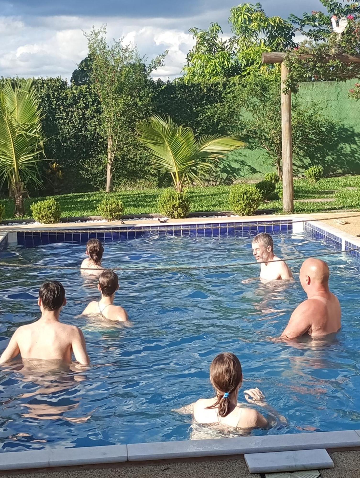 Chacara Alto Padrao Em Igarata Villa Buitenkant foto