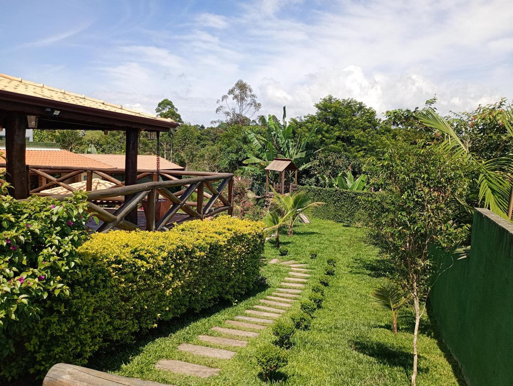Chacara Alto Padrao Em Igarata Villa Buitenkant foto