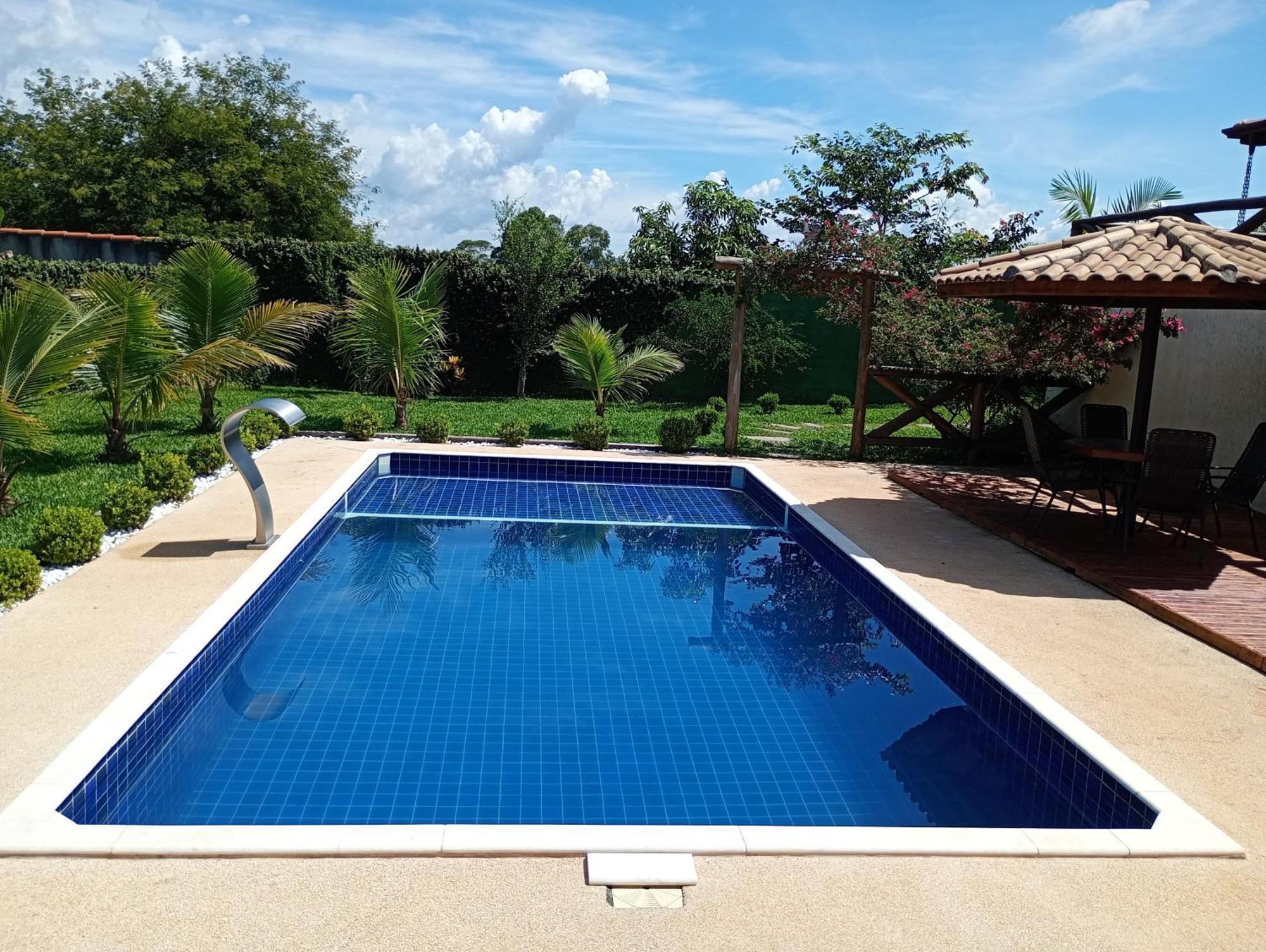 Chacara Alto Padrao Em Igarata Villa Buitenkant foto
