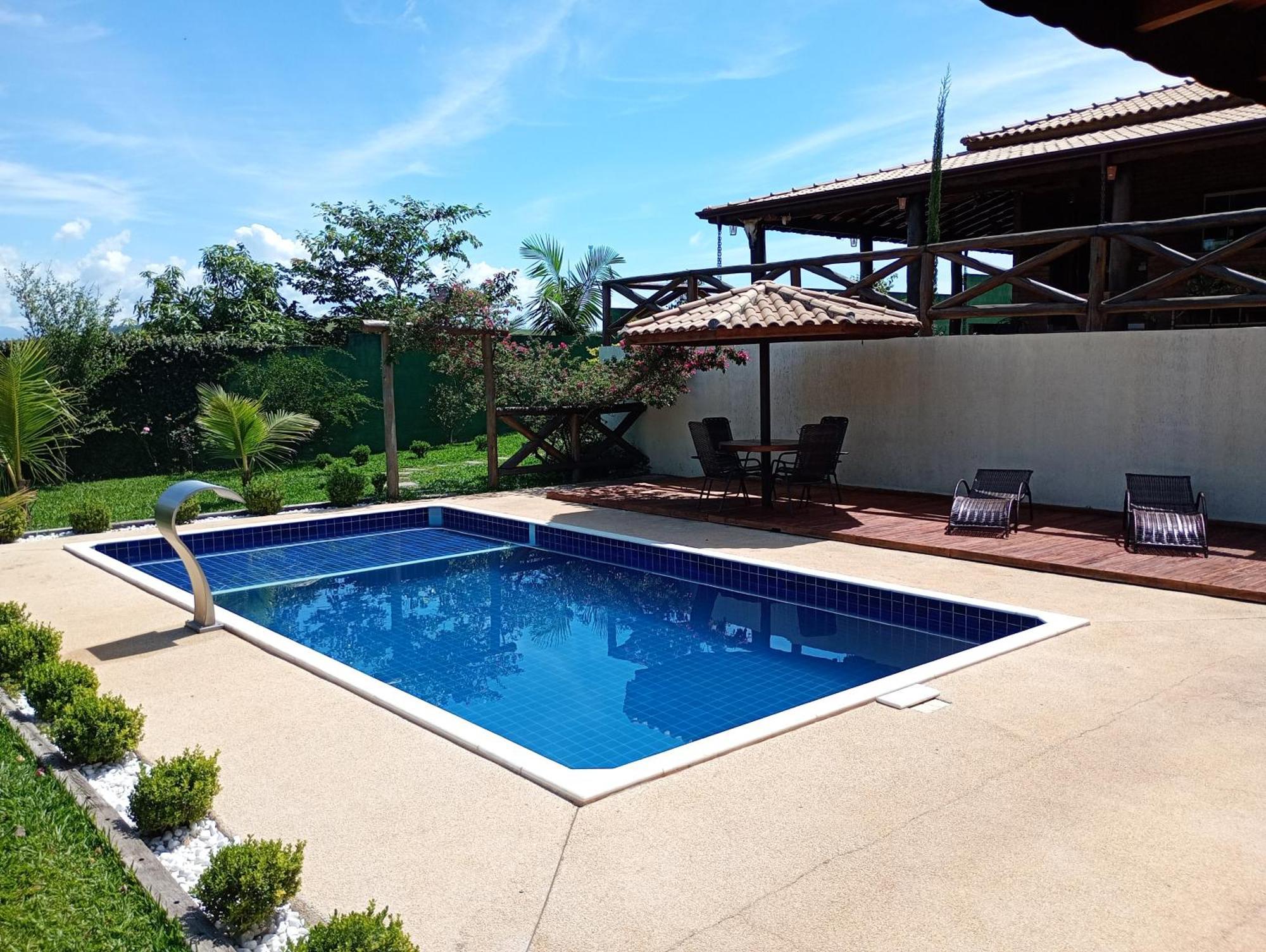 Chacara Alto Padrao Em Igarata Villa Buitenkant foto