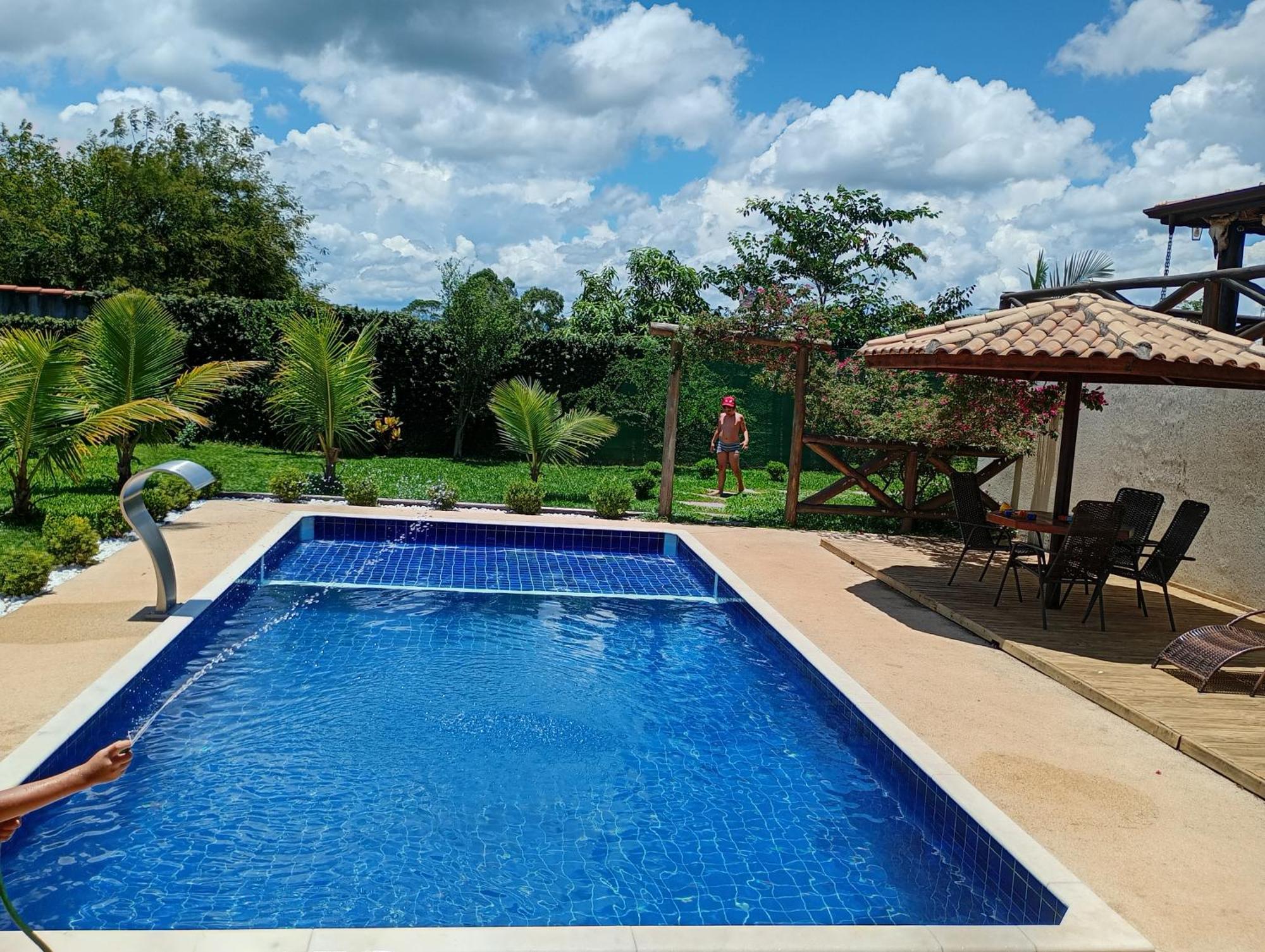 Chacara Alto Padrao Em Igarata Villa Buitenkant foto