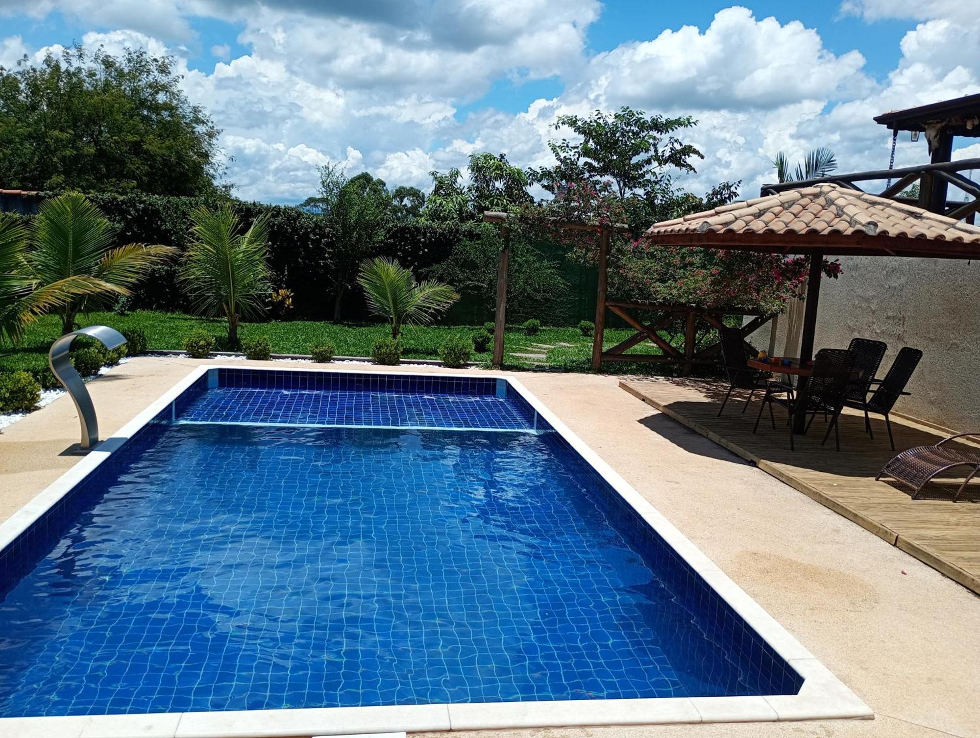Chacara Alto Padrao Em Igarata Villa Buitenkant foto